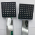 Square Handle Hand Held Shower Set Shower Nozzle Bath Household Shower Head Rain Water Heater Bathroom