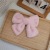 Japanese Style All-Matching Plush Big Bow Hairpin Women's Korean Ins New Hair Pin Back Head Hair Accessories Headdress Manufacturer