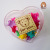 Pink Independent Packaging Net Red Children Small Jaw Clip Cartoon Cartoon Children's Braid Hair Clip Hairpin