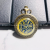 New Ethnic Style Retro Pocket Watch Simple Flip Fashion Quartz Watch Personality Chain Keychain Watch