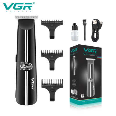 VGR V-007 New Professional Rechargeable Cordless Hair Clipper Barber Electric Hair Trimmers for men