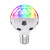 Colorful Rotating Stage Light New E27 Small Magic Ball Lamp Household KTV Seven-Color Atmosphere Bulb Disco Jumping Stage Lights