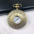 New Flip Hollow Retro Pocket Watch Minimalist Creative Student Watch Personalized Keychain Chain Watch