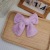 Japanese Style All-Matching Plush Big Bow Hairpin Women's Korean Ins New Hair Pin Back Head Hair Accessories Headdress Manufacturer