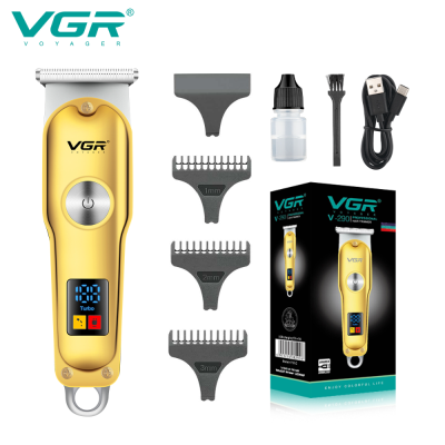 VGR V-290 Zero Cut Machine Professional Cordless Barber Hair Clipper Electric Rechargeable Best Hair Trimmer for Men