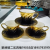 New Kitchen Supplies Foreign Trade Products Ceramic Coffee Cup Mug Cup Dish Electroplating Coffee Set Set