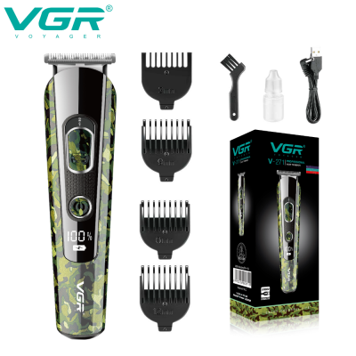 VGR V-271 new design hair trimmers & clippers rechargeable professional electric cordless hair trimmer for men
