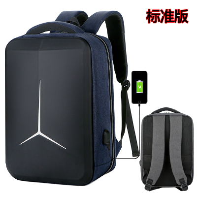 Anti-theft USB hard case Waterproof Laptop Bag hard shell backpack man mochilas escolares EVA shell backpack