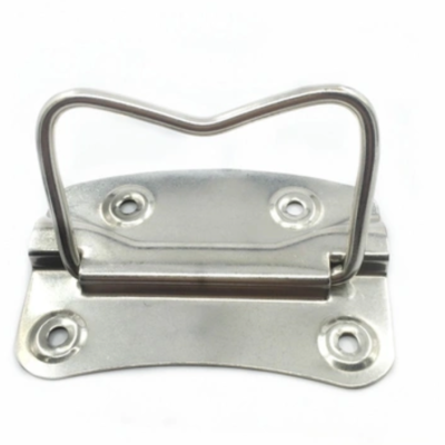 Handle Manufacturer Iron Nickel Plated Industrial Handle Folding Cabinet Handle Toolbox Handle