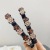 New Hair Patch Double Layer Bang Clip Woven Barrettes Female Rhinestone Hair Accessories Hairpin Side Clip Lazy Style