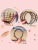 2022 New Children's Non-Slip Toothed Headband Cute Girl Bangs Broken Hair Headband Headdress Girl Candy Hair Accessories