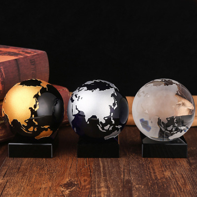 Crystal Earth Decoration Galaxy Glass Ball Wholesale Office Home Decoration Creative Gift Souvenir Wholesale