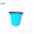 Plastic Flower Pot Colorful Flower Pot Simple Flower Pot Factory Wholesale Nursery Gardening Two-Tone Pot 140-122