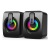 USB Computer Audio Portable Home Office Gaming Electronic Sports Desktop RGB Speaker Colorful Wired Large Volume