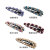 Ins Online Influencer Refined Bb Clip Korean Style Hollow Square Rhinestone Side Cropped Hair Clip Side Clip Hairpin Ornament Women