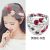 Spring and Summer New Embroidered Hair Band Hair Fixer Wide Brim Hair Band Headwear Korean Style Sweet Cover Gray Hair Headscarf Women's All-Match Headband