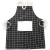 Household Cotton and Linen Apron Japanese Modern Simple Fabric Sleeveless Printed Oil-Proof Apron Wholesale