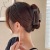 Acrylic Barrettes Women's Back Head Large Size Shark Clip Hair Volume More than Updo Hair Claw Bath Hairpin Clip Headdress Summer