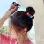 Korean Style Pearl Hairpin Female Back Head Large Grip Simple All-Match Bun Updo Ponytail Gap Former Red Hair Grip