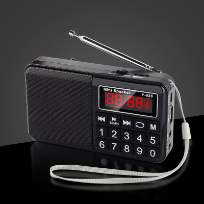 Y-928FM/Am/SW Card Speaker MP3 Player Radio Muitiband Digital Song Requesting Stereo Speaker