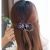 Hair Clip for Broken Hair Bang Clip Small Hair Accessories Female Bow Fairy Korean Crystal Hairpin Side Clip Internet Celebrity Seamless Press Clip