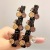 Cherry Rhinestone Bangs Forehead Broken Hair Organize Fantastic Braided Hair Barrettes Female Side Duckbill Clip Sub Headdress Hairpin Female