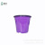 Colorful Plastic Flowerpot Thickened Flowerpot Two-Tone Pot Rounde Flowerpot Factory Wholesale 170-145