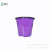 Colorful Plastic Flowerpot Two-Tone Pot Thickened Flowerpot Factory Wholesale Rounde Flowerpot 180-155