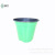 Plastic Flower Pot Colorful Flower Pot Simple Flower Pot Factory Wholesale Nursery Gardening Two-Tone Pot 140-122