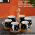 Ceramic Cup Jingdezhen Ceramic Coffee Set Set 6 Cups 6 Saucers Coffee Cup Butterfly Set Mug