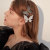 Big Bowknot Rhinestone Barrettes Side Clip Bang Clip Back Head Hair Accessories Female Head Clip Outing Hairpin Simple Online Influencer Headdress