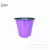 Plastic Flower Pot Colorful Flower Pot Simple Flower Pot Factory Wholesale Nursery Gardening Two-Tone Pot 140-122