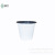 Plastic Flower Pot Colorful Flower Pot Simple Flower Pot Factory Wholesale Nursery Gardening Two-Tone Pot 140-122