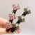 Square Rhinestone Braided Hair Barrettes Female Online Influencer Hairpin Side Cropped Hair Clip Barrettes Artifact Clip Hairware Forehead Bangs Clip