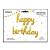 16-Inch Rose Gold and Silver Blue Lowercase One-Piece English Happy Birthday Aluminum Balloon Aluminum Foil Balloon Party Layout