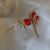 Rose High-End Brooch Women's Upscale Retro Pin Advanced Classic Style Corsage All-Match Suit Ornament Clothing