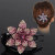 New Korean Style Rhinestone Dignified Flowers Back Head Hairpin Large Size Flower-Shaped Hairpin for Updo Duckbilled Hair Accessories Female Wholesale