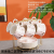 Ceramic Cup Jingdezhen Ceramic Coffee Set Set Kitchen Supplies 6 Cups 6 Saucers Coffee Cup Butterfly Set