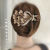 Korean Style Fashion Hairpin Czech Rhinestone Large Duckbill Clip Mother Updo Banquet Ball Grip Headwear