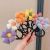 Little Girl Flower Style Updo Rod Hair Band Children's Hair Accessories Bun Updo Gadget Girls Lazy Hairband Decoration