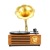 Speaker Phonograph with Recording SD Card Vinyl Record Player Retro Original Talking Machine USB Bluetooth Speaker