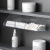 Mirror Cabinet Oblique Storage Box Toilet Cosmetics Skin Care Products Lipstick Shelf Cotton Puff Gadget Wall Storage