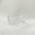 Retro Embossed Glass Sugar Bowl Mini Crystal Glass Bottle Storage Organizer Decorative Jar