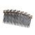 Korean Hair Comb Hair Comb Black Bangs Hair Combing Pin Non-Slip Women's Back Head Hair Accessories Broken Hair Organize Fantastic Hair Clip