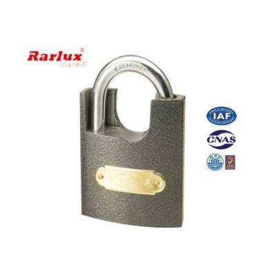 Rarlux 40 50 60 70mm padlock with normal or crossed steel ke