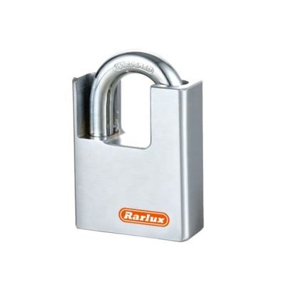Rarlux 40-70mm High security Solid Padlock body plated shack