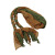 Upgraded Floral Hand-Woven Braid Scarf for Girls Fashionable All-Match Closed Toe New Autumn and Winter Scarf