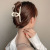 White Simple Bath Hair Clip Subnet Red Korean New Plate Hair Jaw Clip Back Head Hair Accessories Female Elegant Headdress
