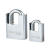 Rarlux 40-70mm High security Solid Padlock body plated shack