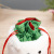 New Christmas Peace Fruit Bag Christmas Eve Plush Apple Bag Christmas Children Drawstring Pull String Gift Candy Bag